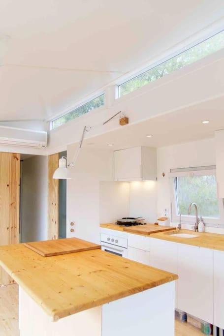 Eco Tiny Home & Office For Digital Nomads Vallmoll Eksteriør bilde