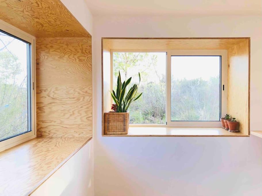 Eco Tiny Home & Office For Digital Nomads Vallmoll Eksteriør bilde