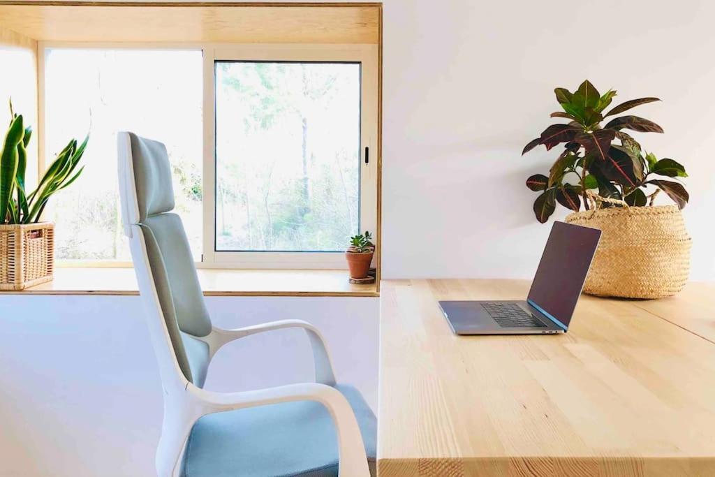 Eco Tiny Home & Office For Digital Nomads Vallmoll Eksteriør bilde