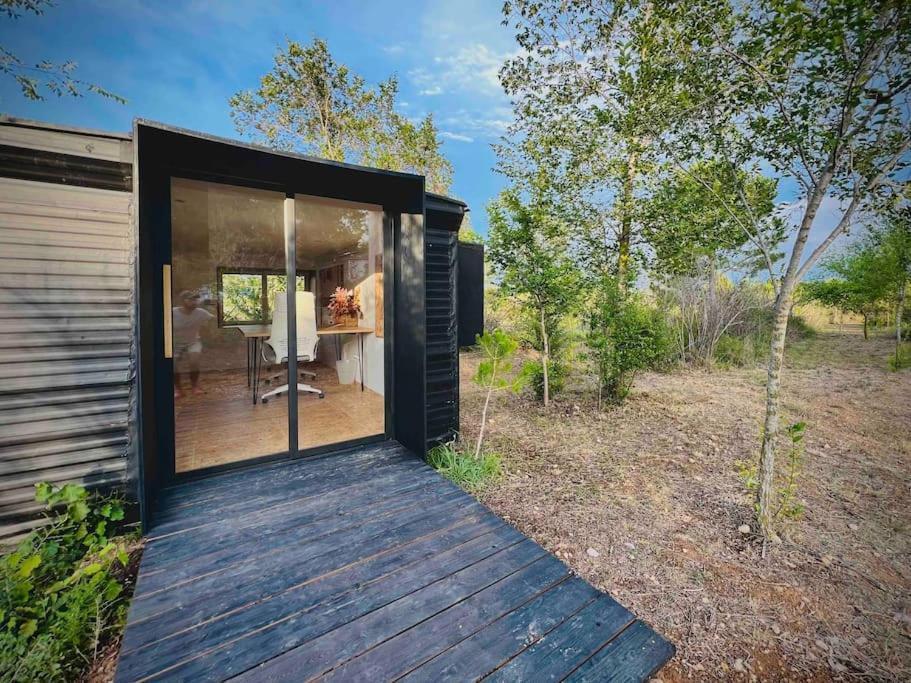 Eco Tiny Home & Office For Digital Nomads Vallmoll Eksteriør bilde