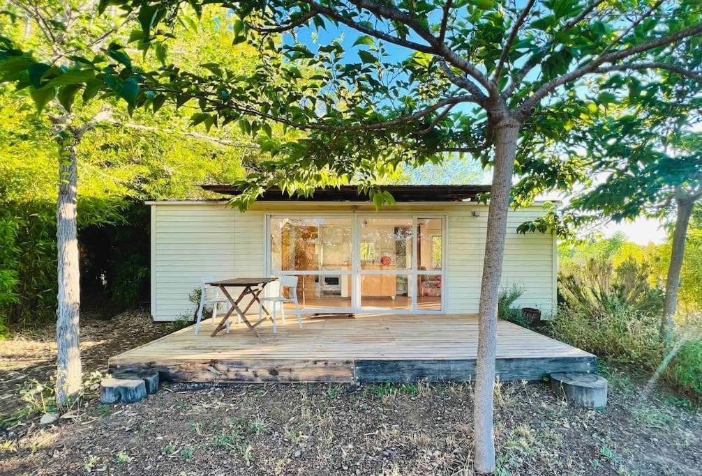 Eco Tiny Home & Office For Digital Nomads Vallmoll Eksteriør bilde
