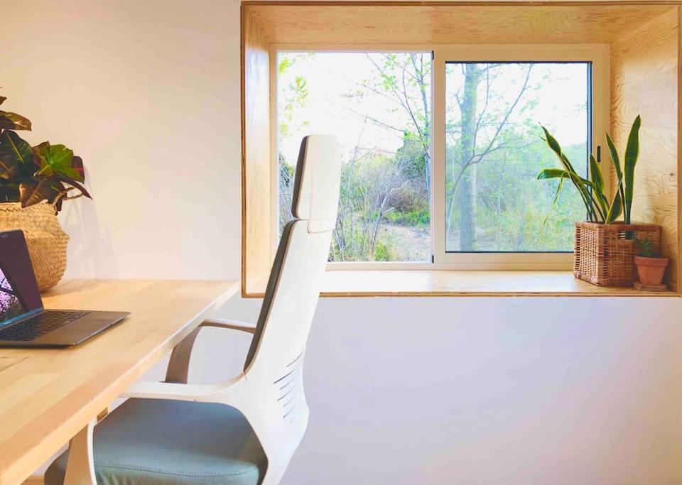Eco Tiny Home & Office For Digital Nomads Vallmoll Eksteriør bilde